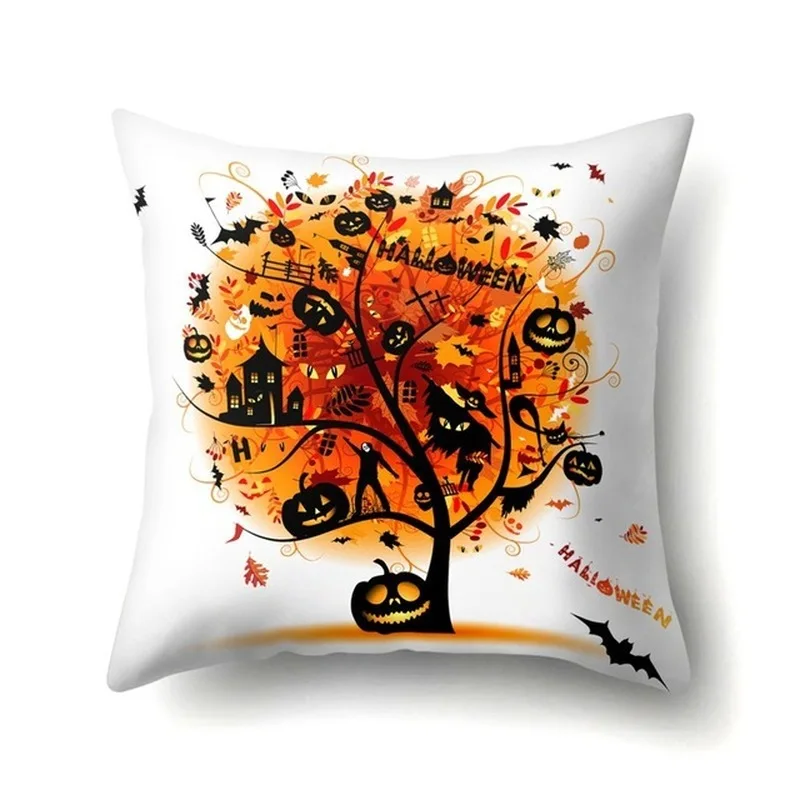 

Tree-shaped Cushion Cover, Square Polyester Cushion Cover, Bedroom Cushion Cover, Home Decoration Cushion Cover, Size 45cmx45cm