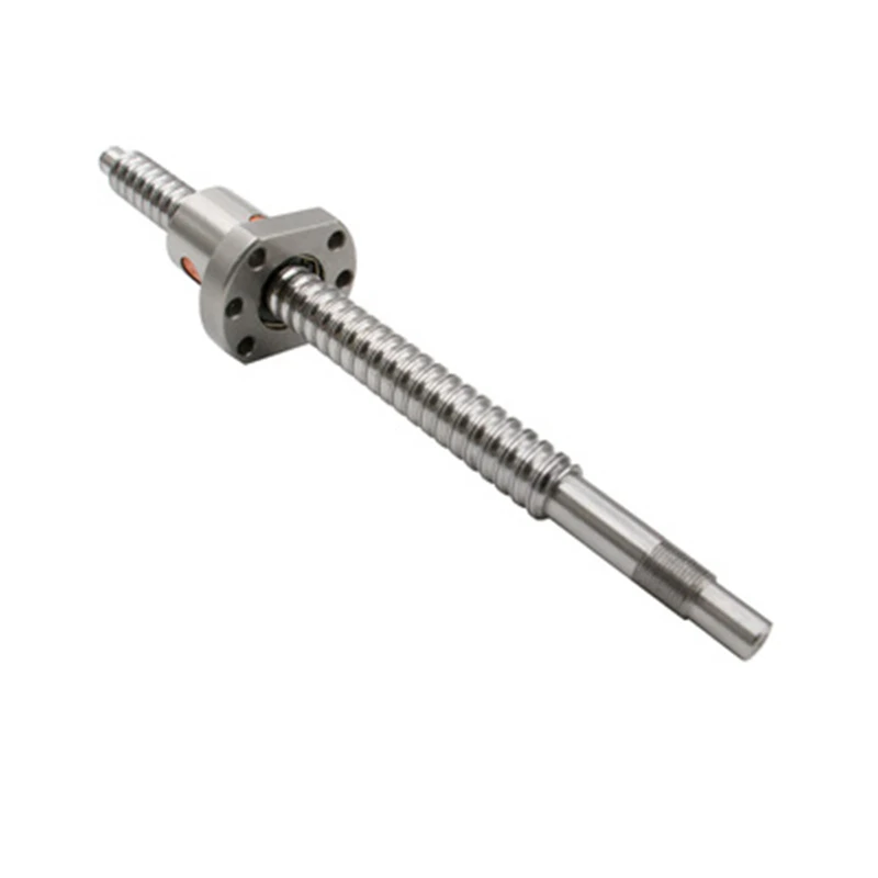 

C7 cold roller ball screw SFU1605 L1200/1250/1300/1350/1400mm RM1605 ballscrew+1605 single ball nut with BK/BF12 end machining