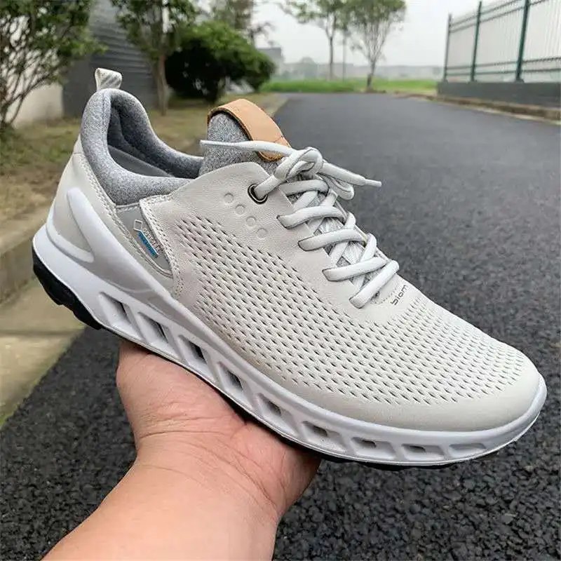 

Brand Genuine Leather Men Golf Shoes Black White Golf Sneakers Mens Outdoor Trainers Leather Golfing Men