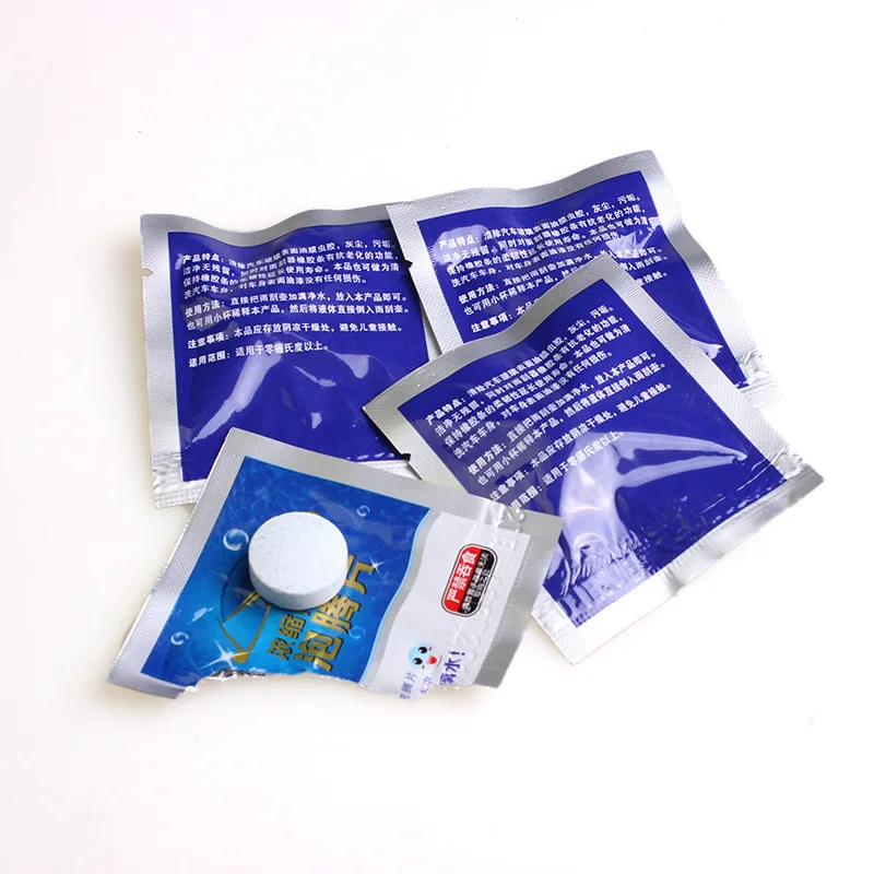 Концентрат очиститель тонкий пузырь жидким чистящим средством однотонные