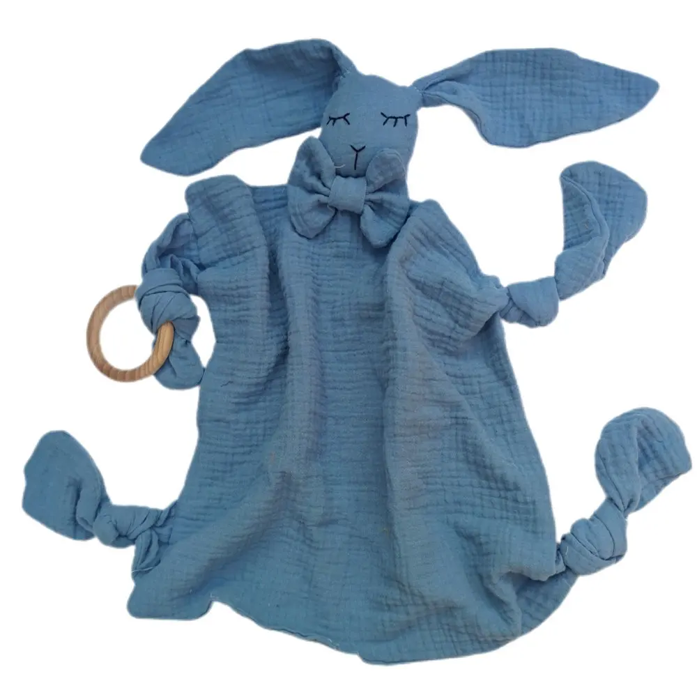 Детское успокаивающее полотенце слюнявчик для сна куклы дети новорожденный