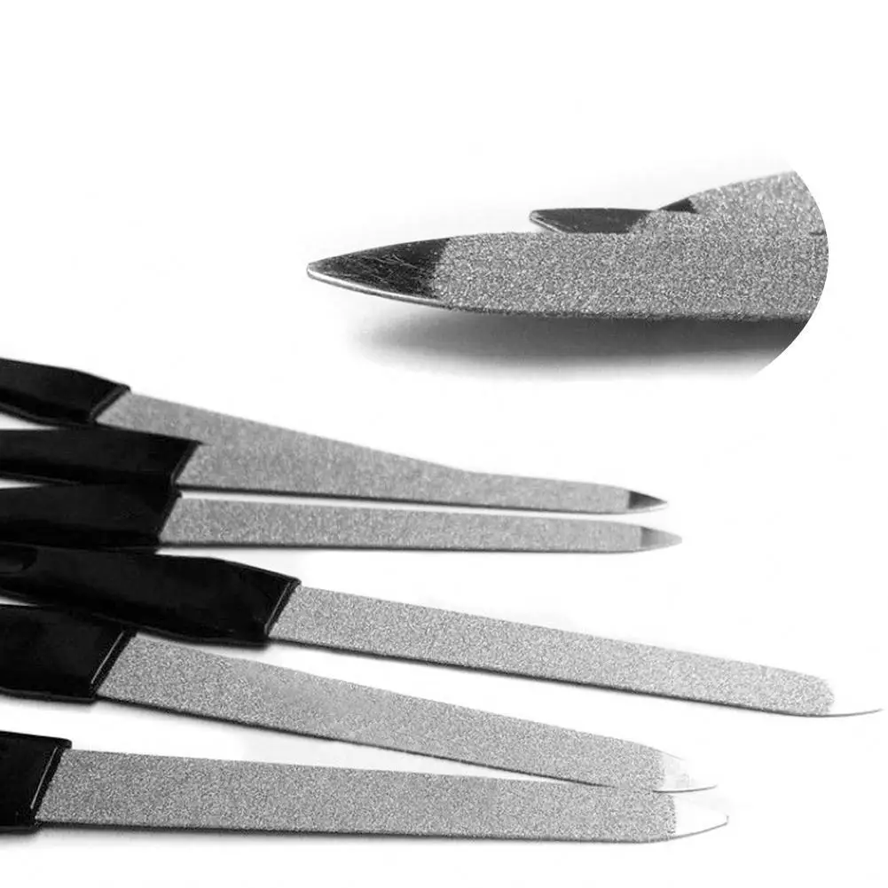 

Metal double-sided nail file manicure beauty DIY Pro quality pedicure file high tool nail manicure U0E8