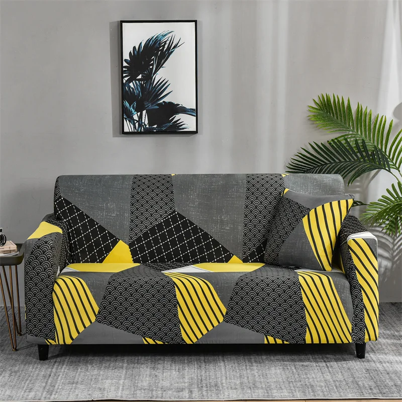 

Stretch Sofa Covers Slipcovers Elastic All-inclusive Couch Case for Different Shape Sofa Loveseat Chair L-Style Sofa Case