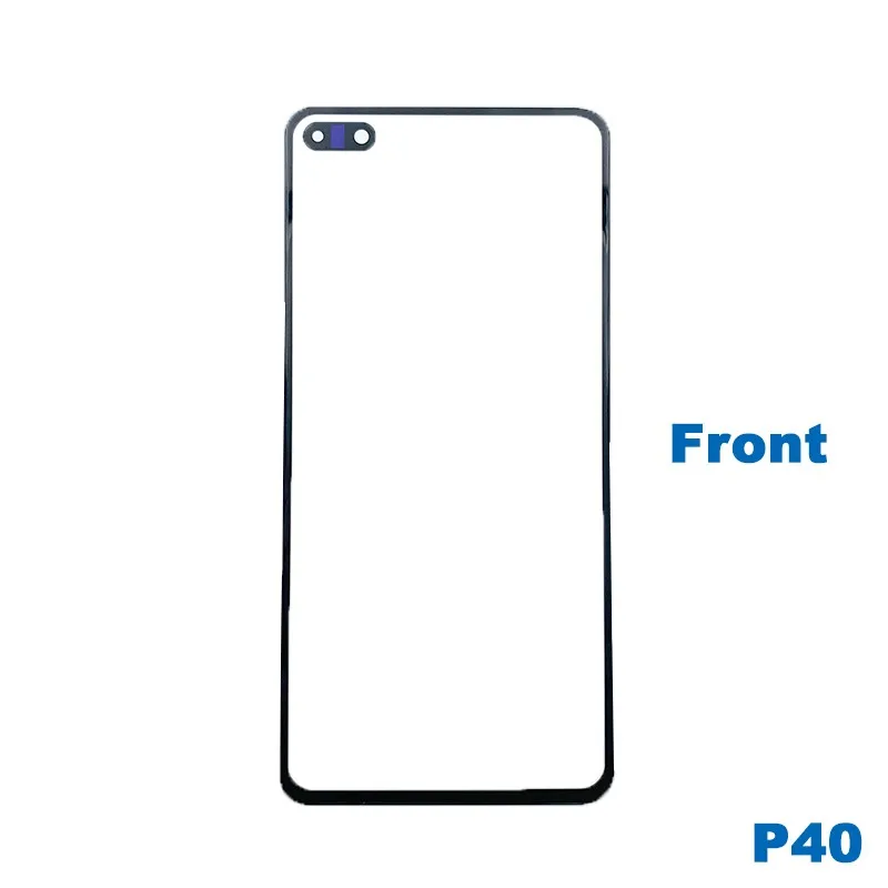 

20Pcs\lot For Huawei P40 ANA-LNX9 ANA-LX4 ANA-NX9 Front Touch Panel LCD Display Outer Glass Lens Replacement Screen
