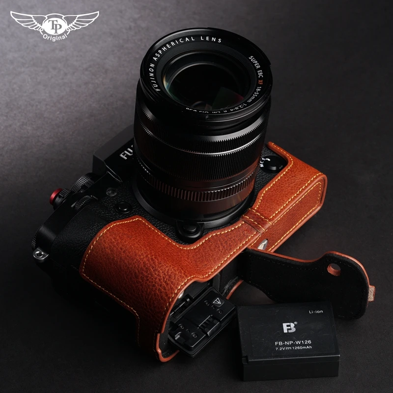 Кожаный чехол для фотоаппарата TP dermis Fuji XT3 XT2 | Электроника