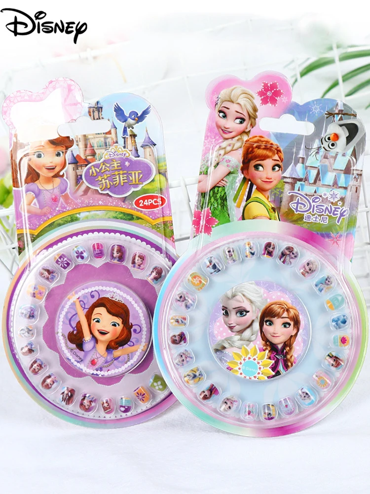 Наклейки для ногтей Disney Холодное сердце 2 Эльза и Анна набор макияжа девочек