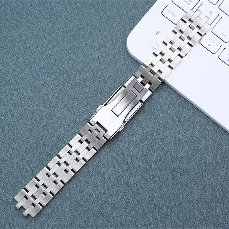 Ремешок для часов Tissot T035 T17 T014 T055 из нержавеющей стали 19 мм ремешок с пряжкой