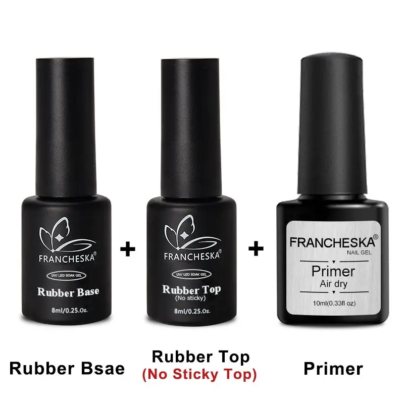 primer-8ml top base 15 мл строительный гель акрилгель желе камуфляж розовый, белый, прозрачный лак для ногтей для французского дизайна ногтей Oje UV строительный гель - Цвет: primer-8ml top base