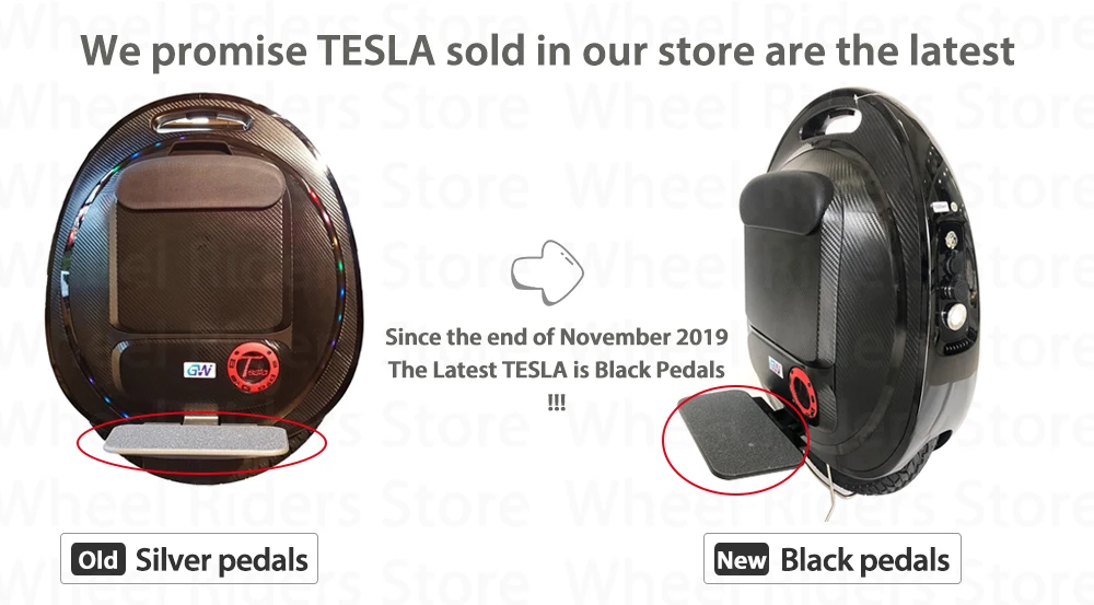 Gotway Tesla новейший обновленный с кнопкой против вращения и звуком Bluetooth 1020Wh 2000 Вт Одноколесный Электрический велосипед