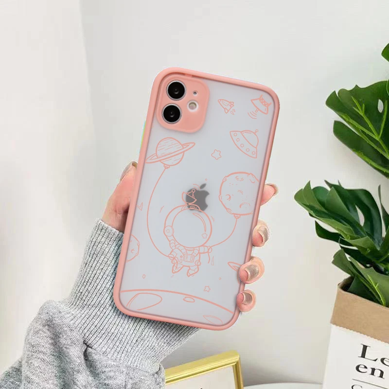 

Ultra Thin Case For iPhone 12 Mini 11 13 Pro Max X XR XS Matte Cover For iPhone 7 8 Plus Slim Shockproof Cases