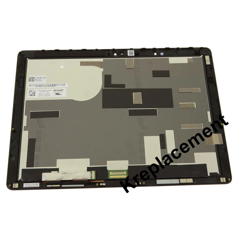 Для Dell Latitude 5285 12 3 дюйма FHD светодиодный экран + сенсорный дигитайзер стекло рамка