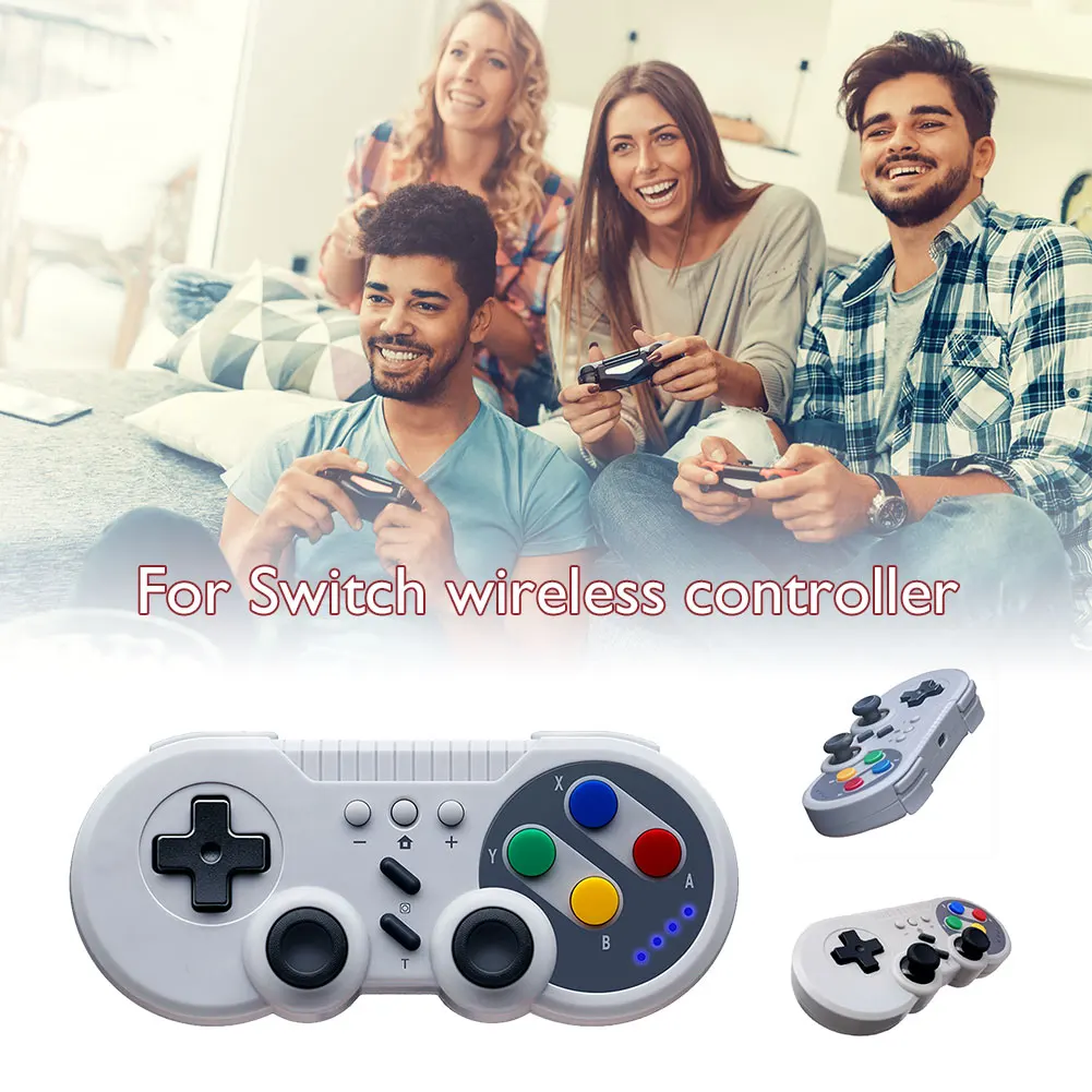Беспроводной контроллер с двойной вибрацией USB игровой для ПК Nintendo Switch двойным