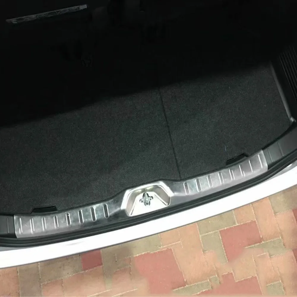 

For Toyota Noah Voxy 2014-2018 Stainless Stee Inner Rear Trunk Deck Bumper Protector Panel Boot Cover Trim Door Sill Car styling