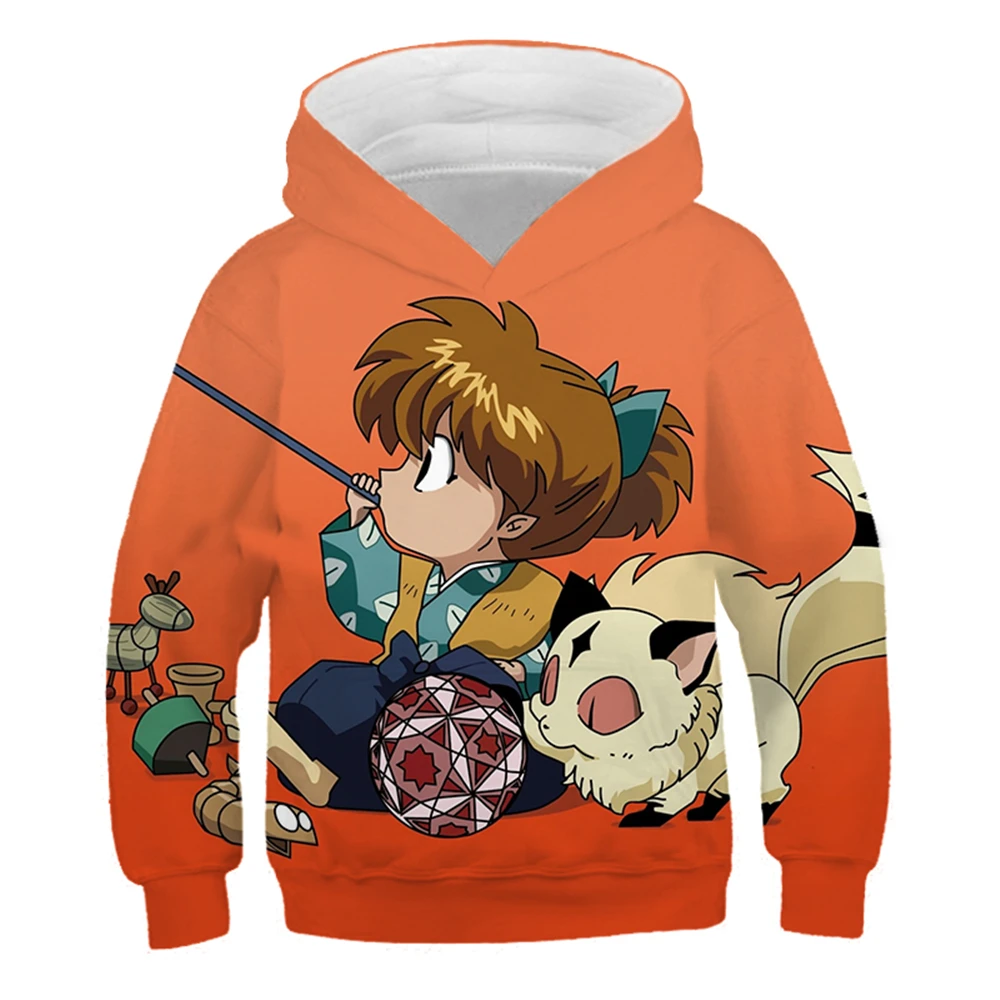 Толстовка с капюшоном Inuyasha в стиле классического аниме пальто японском