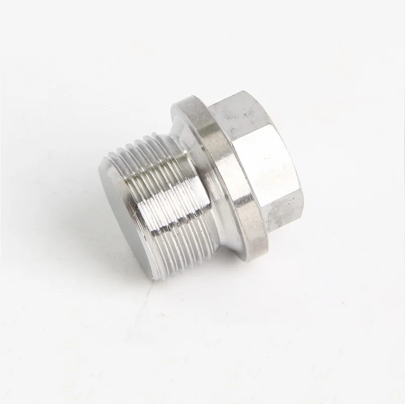 Наружная Шестигранная заглушка из нержавеющей стали 304 с ремешком G1/8 G1/4 G3/8 G1/2 G3/4 G1