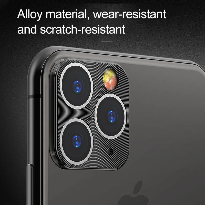 Защитная пленка для объектива камеры для iPhone 11 Pro XS Max XR X чехол металлический защитный чехол для объектива телефона для iPhone X XR XS 11 Pro Чехол