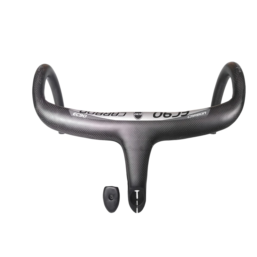 Полностью из углеродного волокна руль для шоссейного велосипеда встроен один