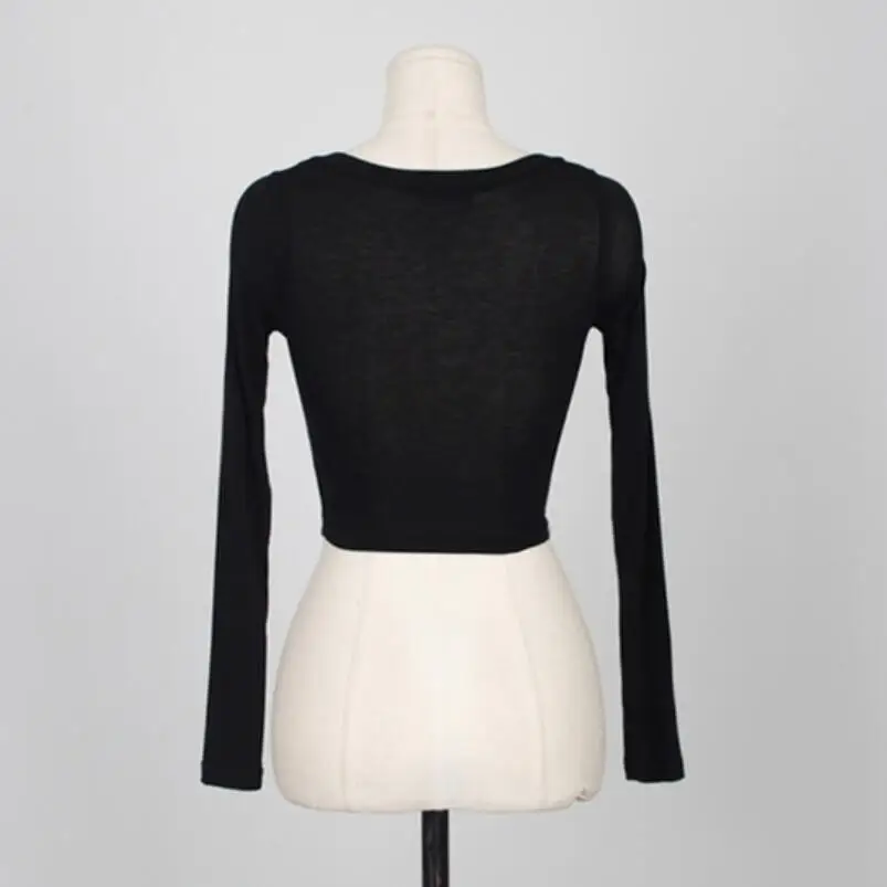 

Spring Autumn Sexy Slim Basic T Shirt Women Solid Color V-Neck Long Sleeve T-Shirt Women Tshirt Female Tops Tee Shirt JW9988