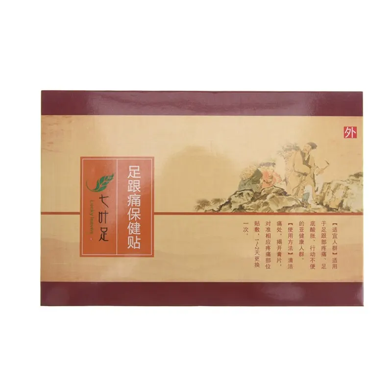 2 шт. травяные Пластыри для облегчения боли в пятке быстрого патчи ухода за