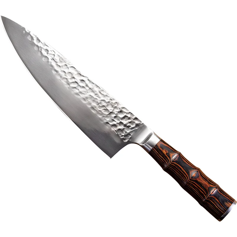 

Kitchen Knife 5CR15 Stainless Steel Full Tang Meat Cleaver Slicer Santoku Sushi Knife 8 inch Professional Japanese Chef Knives