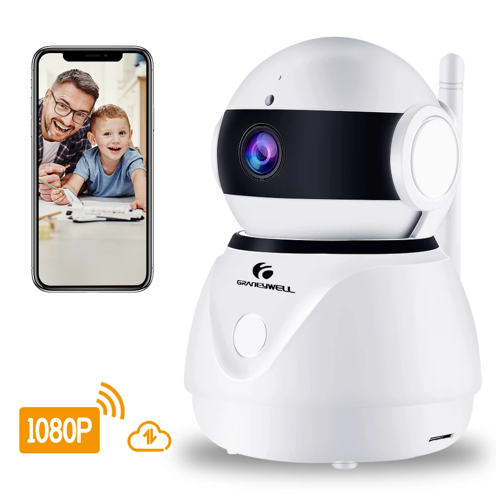 COFORCARE IP камера 1080P HD Wifi Детский Монитор умная ночного видения видеонаблюдение
