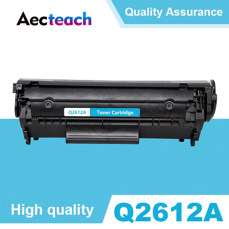 

Aecteach Q2612A q2612 12a 2612 toner cartridge 2612a for HP LaserJet 1010 1012 1015 1020 3015 3020 3030 3050 1018 1022 1022N