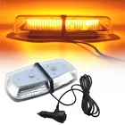 72 светодиодный янтарь, устанавливаемый на крыше автомобиля мерцающий светильник светодиодный аварийный светильник ing Маяк вспыхивающая сигнальная лампа с магнитным монтажа 1224V