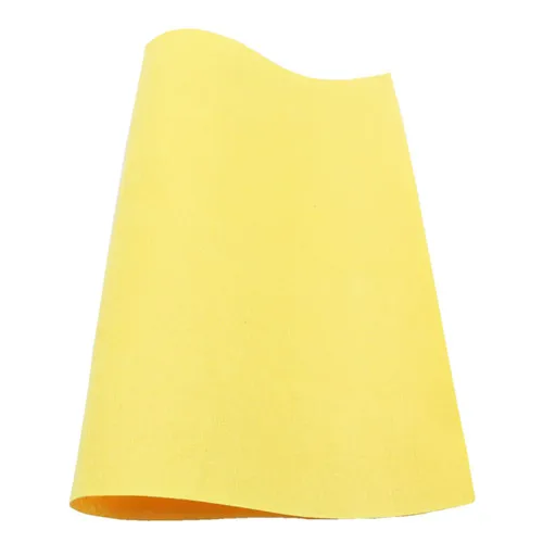 yellow 1 м фетровая Ткань DIY ремесла фетровая гирлянда цветы домашний декор Швейные игрушки для хранения подарки шерстяной войлок ручной работы животные Рождественский войлок - Цвет: yellow