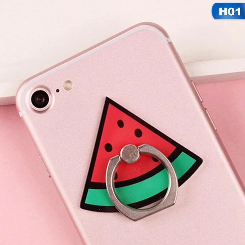 Универсальная подставка для телефона с рисунком фруктов держатель мобильного