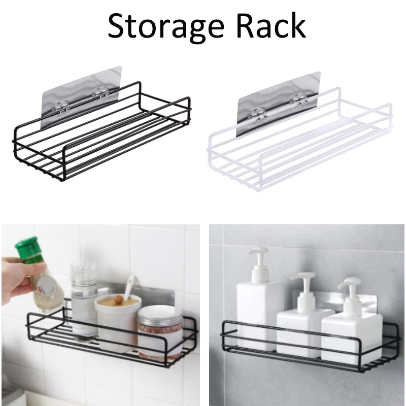 Настенная полка органайзер для ванной и кухни|Полки ванной| |