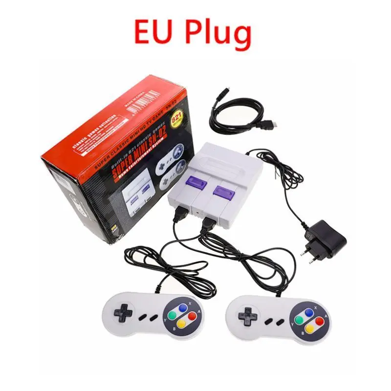 Встроенный 821 Классическая игра 8 бит HD HDMI ТВ ретро семья видео игровая консоль