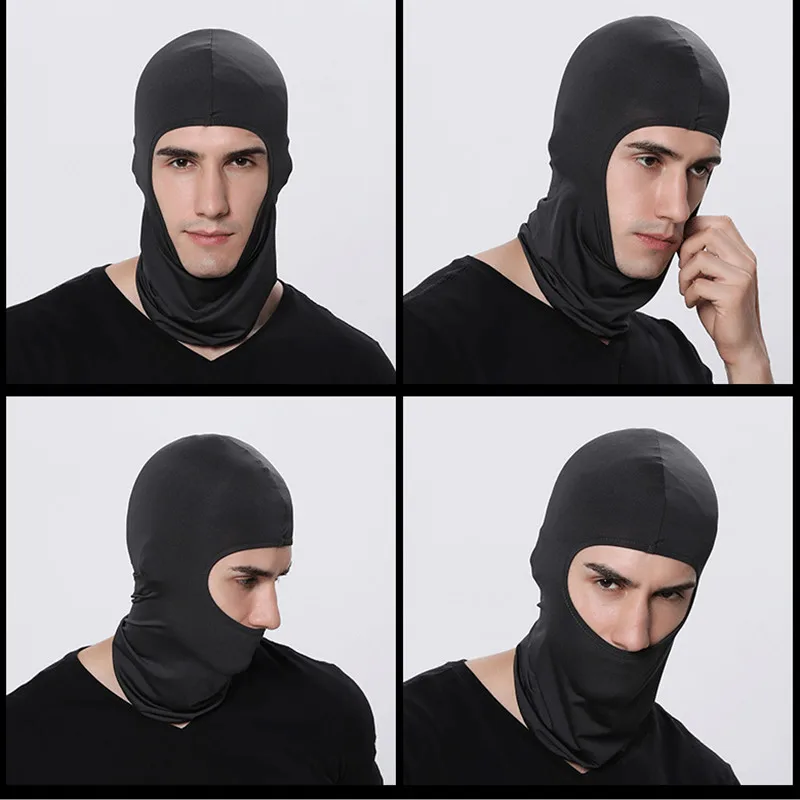 

Mask Lycra soft Equipment Hat Outdoor Riding Motorcycle Windproof Mask Sunscreen Dustproof CS Masked Headgear