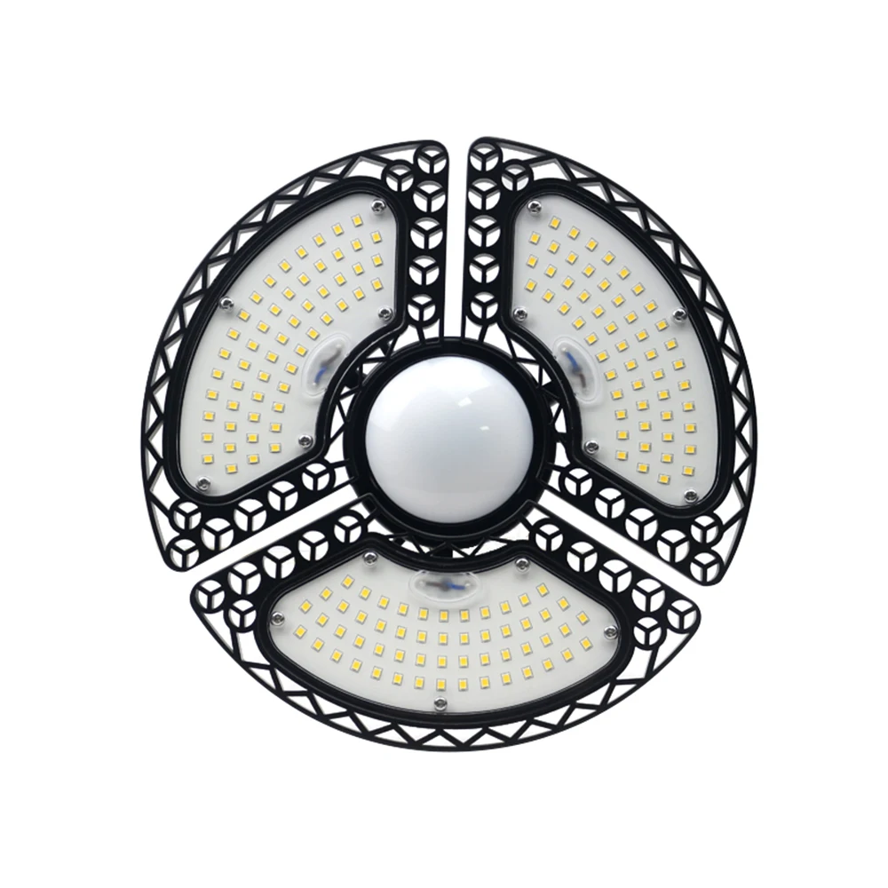 3 регулируемые панели E27 светодиодные гаражные огни с активированным движением