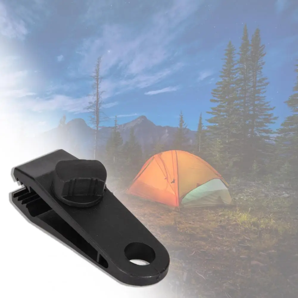

Tent Canopy Clamp Lightweight Canopy Tent Clip Plastic Grip Easy to Use Useful Easy to Install Caravan Jaw Grip