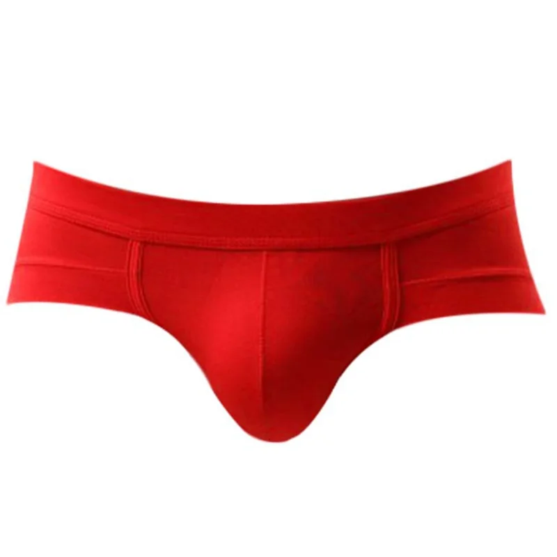 Роскошные тканевые мужские супер большие U образные выпуклые трусы дышащее