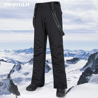 phmax winter ski pants men windproof outdoor snowboard warm pants waterproof thermal running snow skating skiing trousers