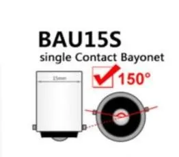 

Durable New Useful Turn Signal LED Accessories BAU15S BULB Cars INDICATOR 3 (W) 3000K 33LED 581 4X Replacement