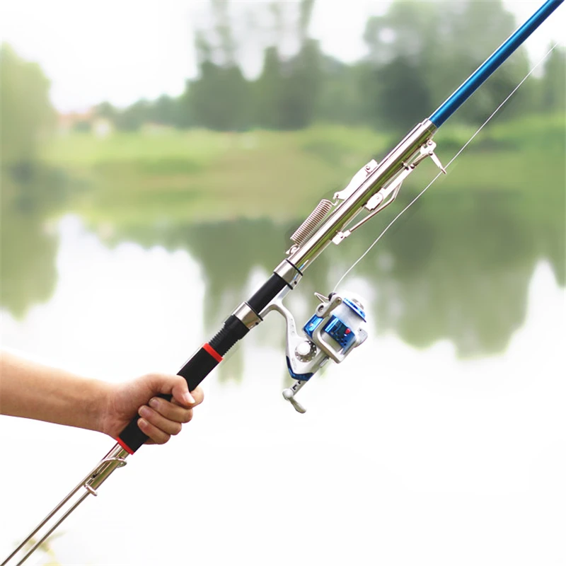 Автоматическая Удочка 1 8 2 7 м телескопическая удочка из стекловолокна для