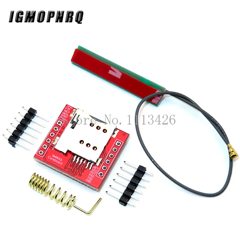 SIM800L GPRS GSM модуль микро sim-карта ядро четырехдиапазонный последовательный порт TTL антенна PCB беспроводной wifi плата для Arduino смартфон
