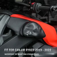 for can am ryker 2022 2021 2020 2019 motorcycle top mount tank storage pouch for can am ryker dual tank bags waterproof tool bag