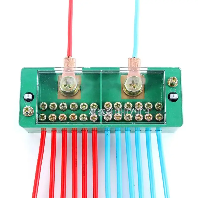 

Single Phase 2IN 4/6/812OUT Wire Terminal Box Household Distribution Box Case