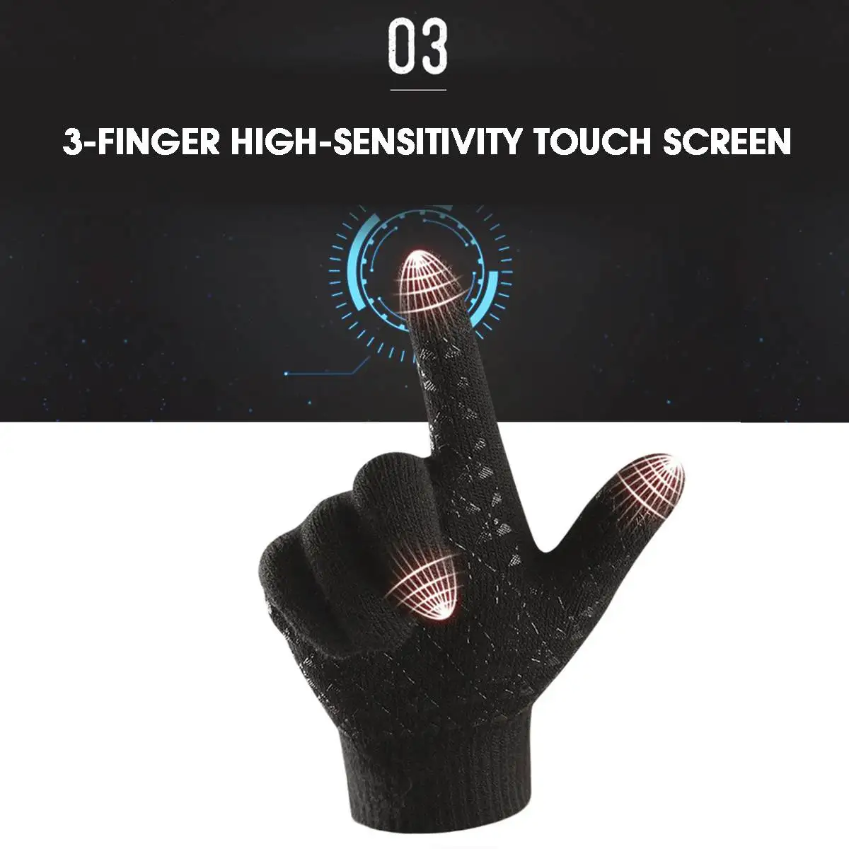 

Fashion Winter Women Gloves Velvet Gloves Touchscreen Gloves Winter Hand Warmer Knitted Gloves Gifts For Girls Female Ladies