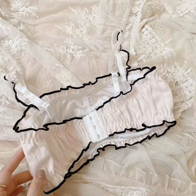 Комплект женского нижнего белья из хлопка трусов и трусов|Комплекты белья| |