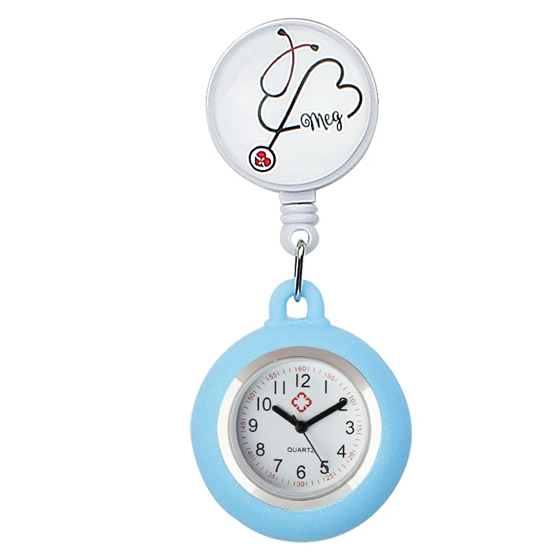 Карманные часы для медсестер с стетоскопом стационарные высококачественные