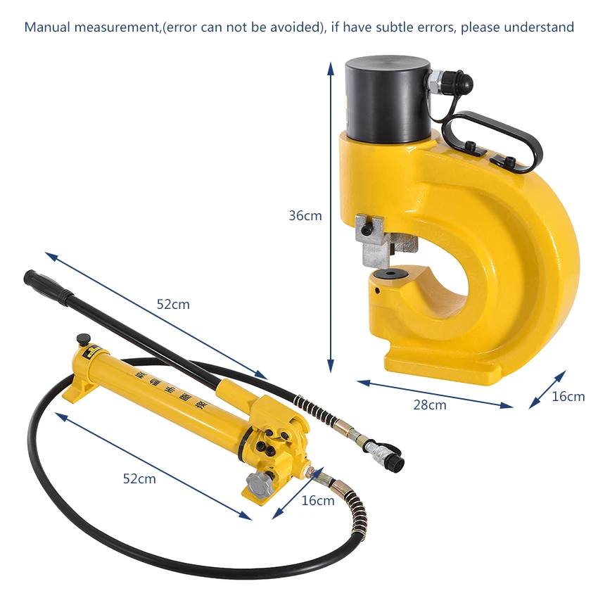 Новое быстрое устройство для пробивки гидравлических отверстий 35T инструменты
