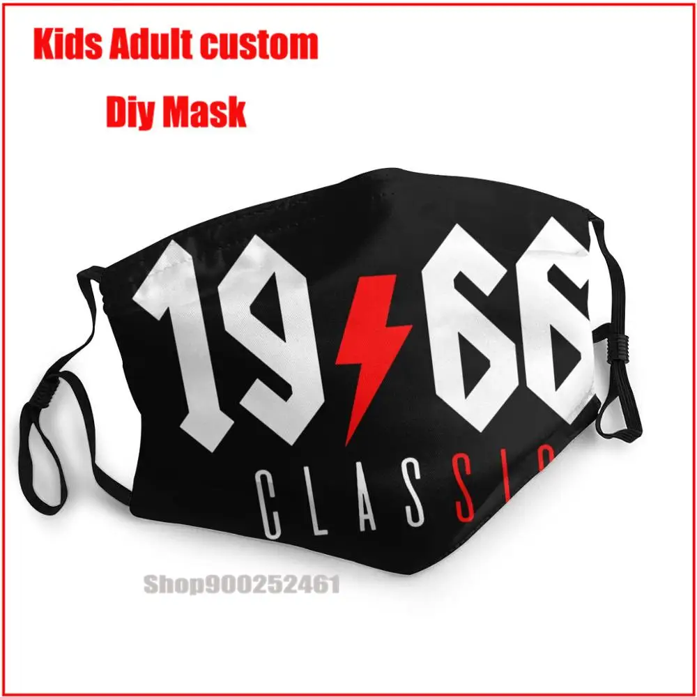 

1966 Classic 52 Years Old Birthday 52nd Birthday White DIY face mask harry mouthmask washable kids mouth mask with design funny