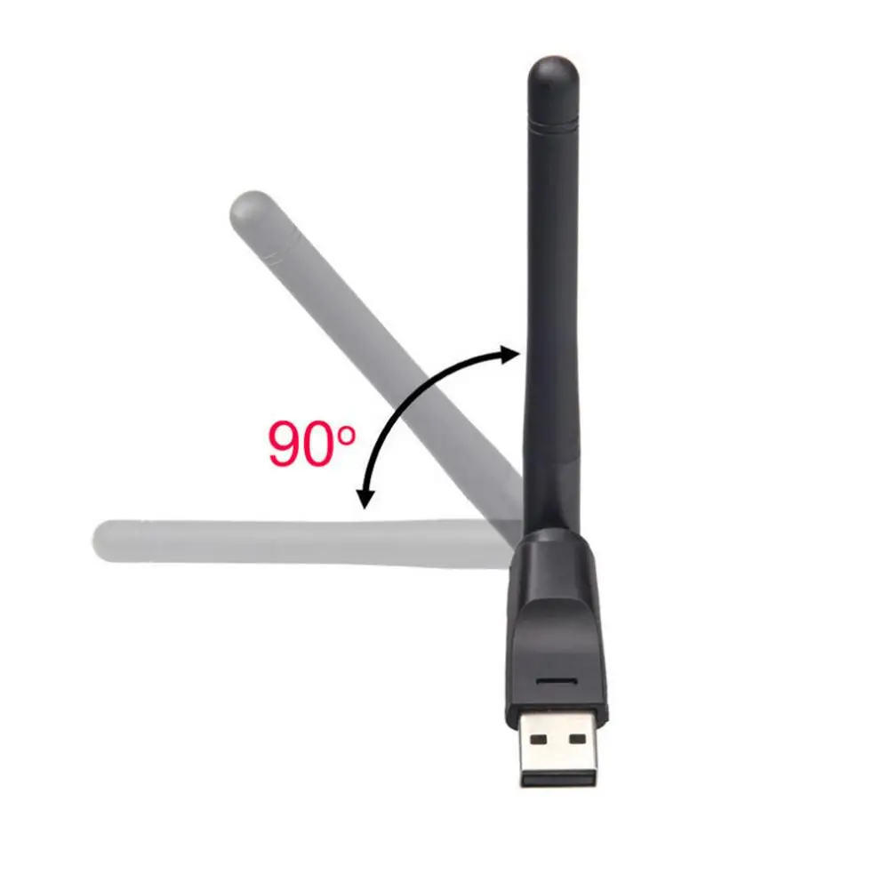 

Беспроводной адаптер Wi-Fi Mini USB 2,4 ГГц приемник USB2.0 беспроводная сетевая карта Lan Wi-Fi высокоскоростная антенна Wi-Fi приемник