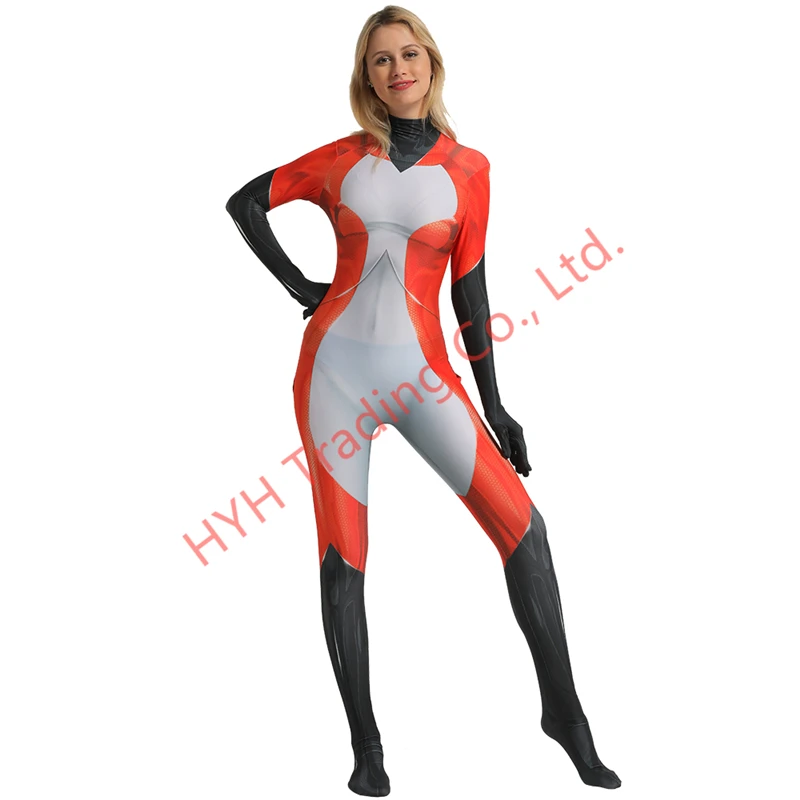 Rena Rouge Божья коровка кошка Нуар косплей костюм 3D принт Хэллоуин вечерние Zentai