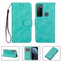 for tecno pouvoir 4 pro pouvoir4 4pro lc7 wallet case high quality embossing flip leather shell phone protective cover funda