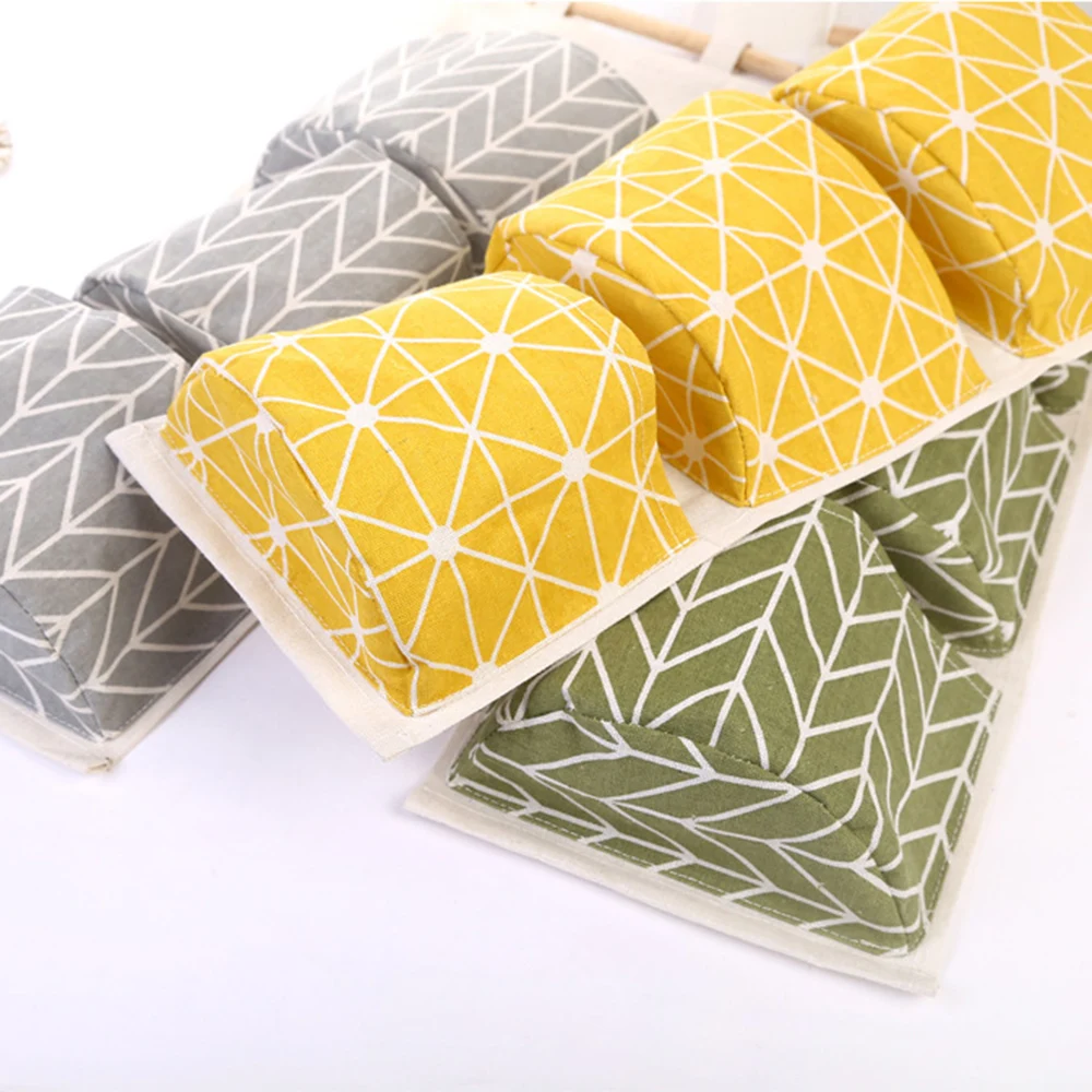 Хит продаж 2 сумки/3 сумки карманы хлопок лен подвесной Носок органайзер